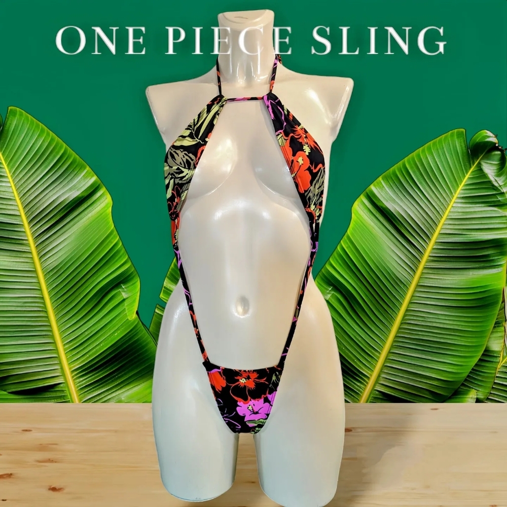One piece Sling bikini